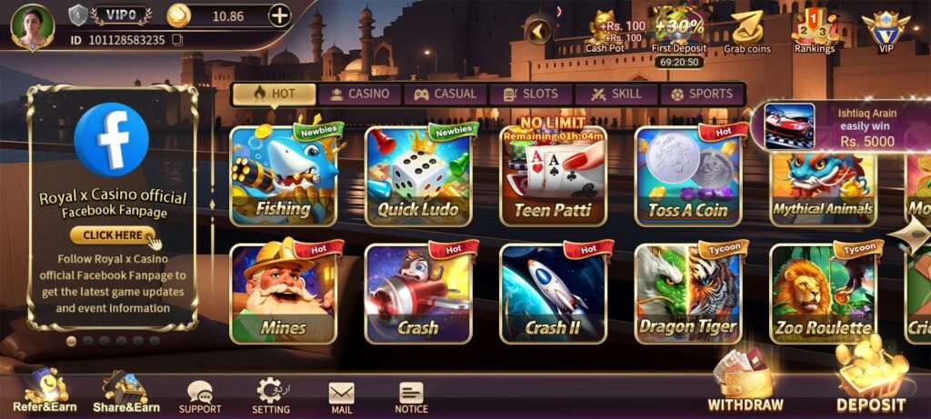 Royal x Casino APK