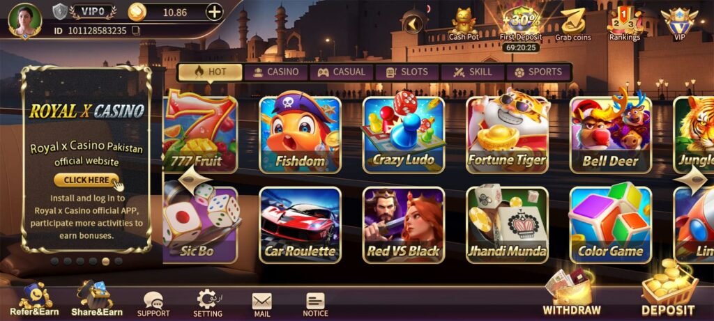 Royalxcasino Games